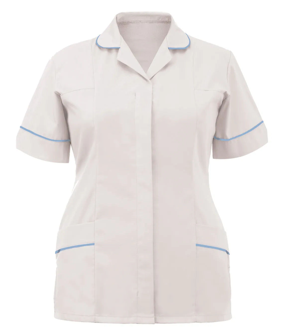 10 x Women's Healthcare Tunics (Contrast Trim)   FREE LOGO