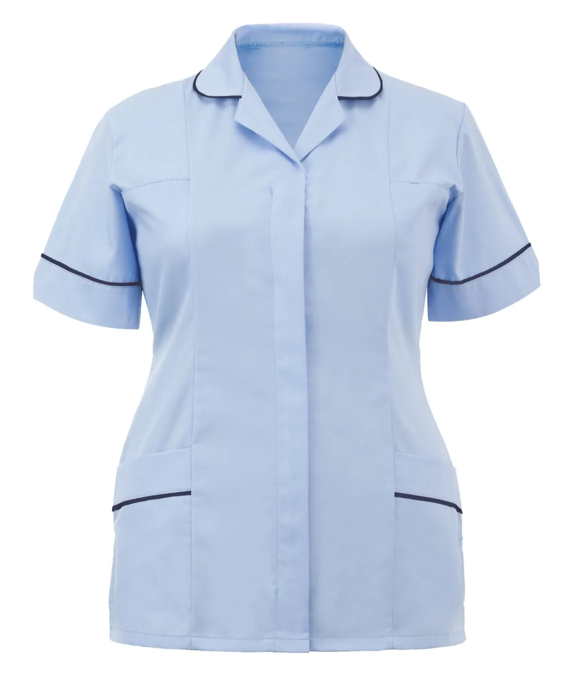 10 x Women's Healthcare Tunics (Contrast Trim)   FREE LOGO