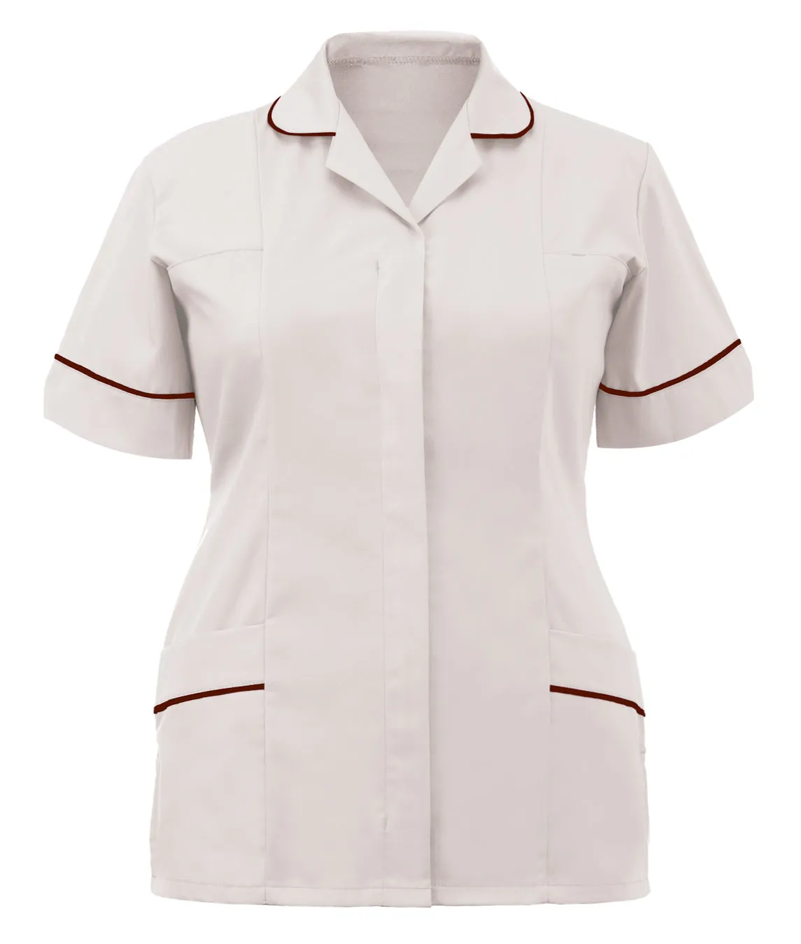10 x Women's Healthcare Tunics (Contrast Trim)   FREE LOGO