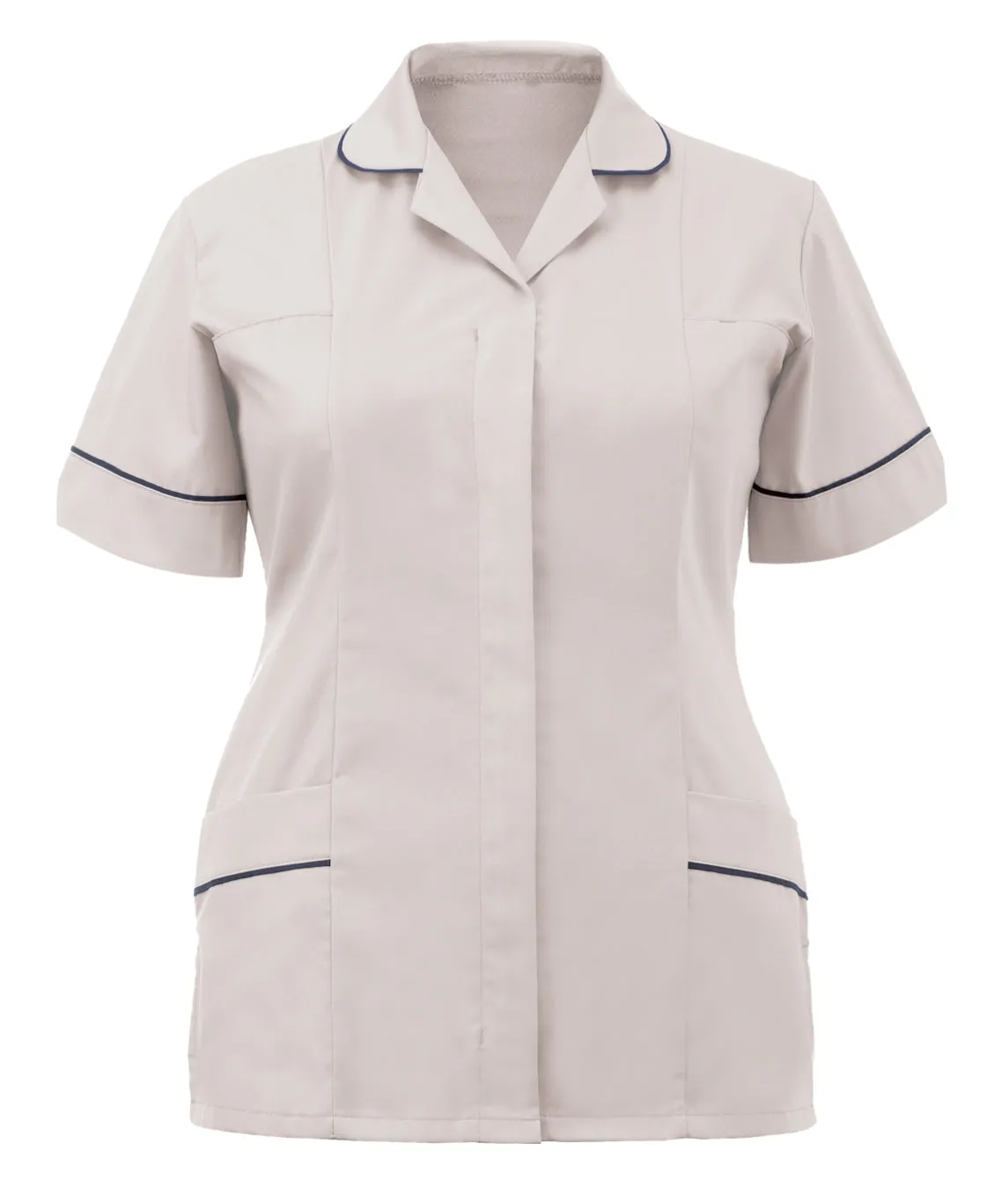 10 x Women's Healthcare Tunics (Contrast Trim)   FREE LOGO