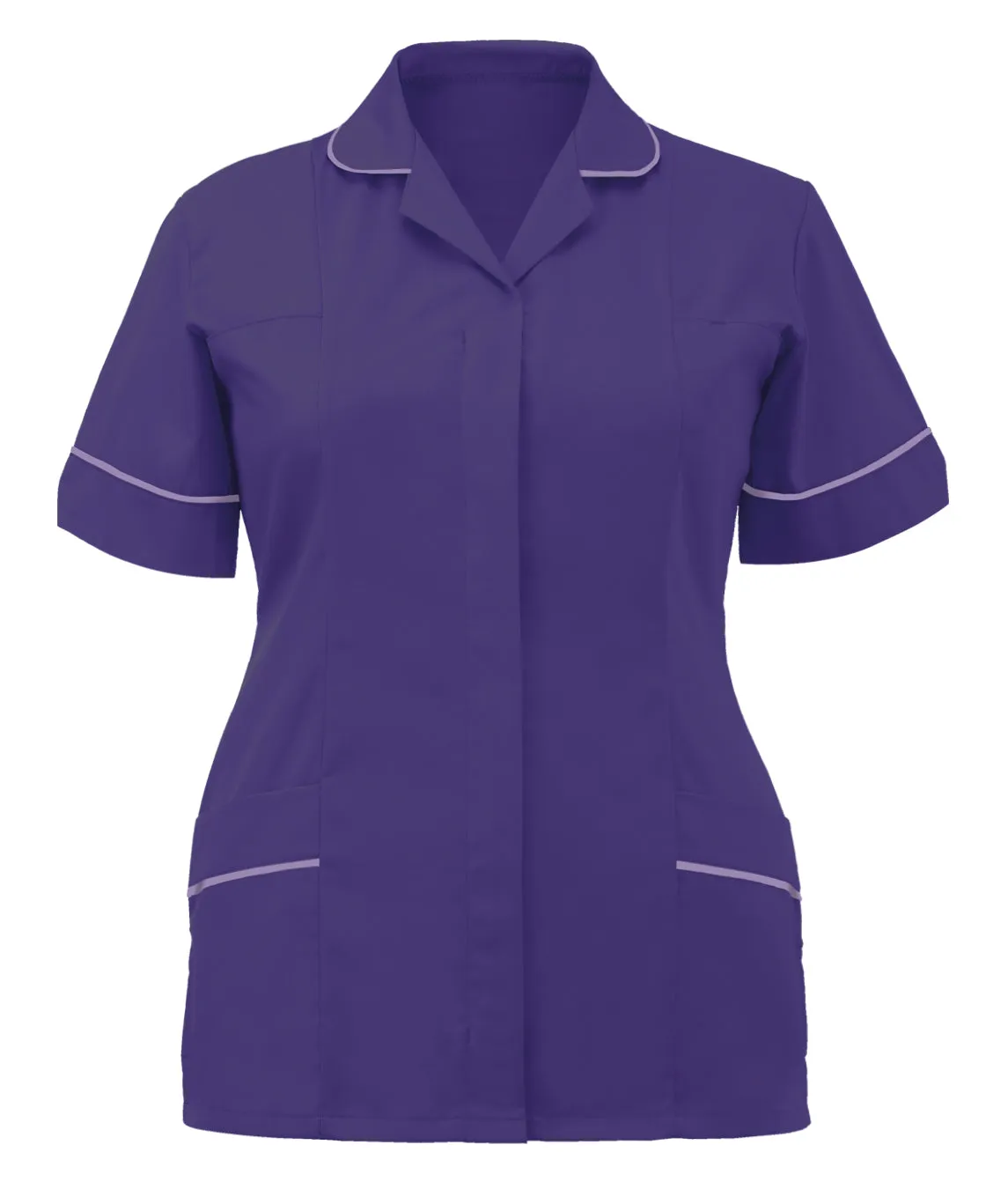 10 x Women's Healthcare Tunics (Contrast Trim)   FREE LOGO