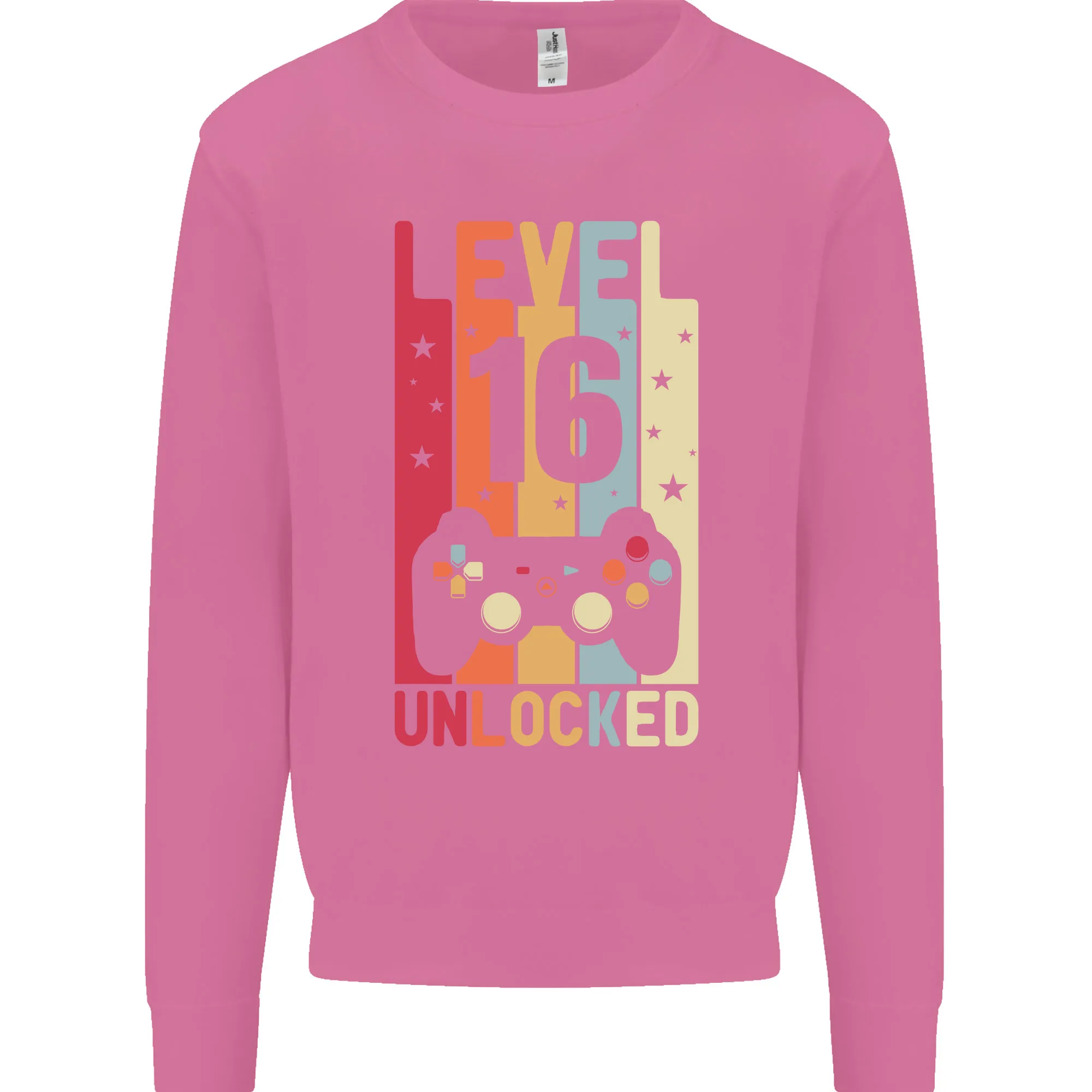 16th Birthday 16 Year Old Level Up Gaming Mens Sweatshirt Jumper