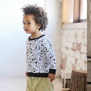 5 Animal Print Jumper