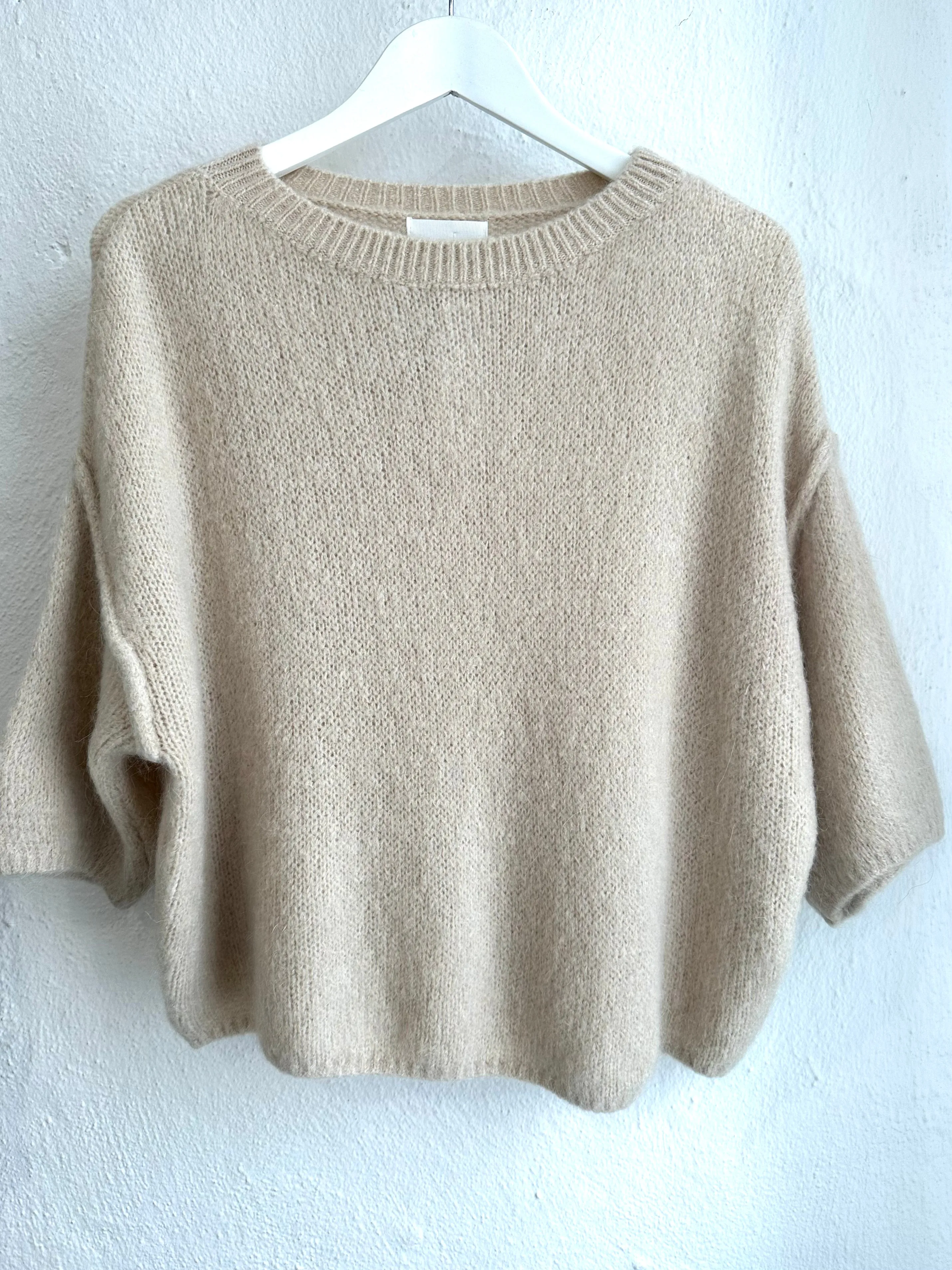 Abi Knit Ecru