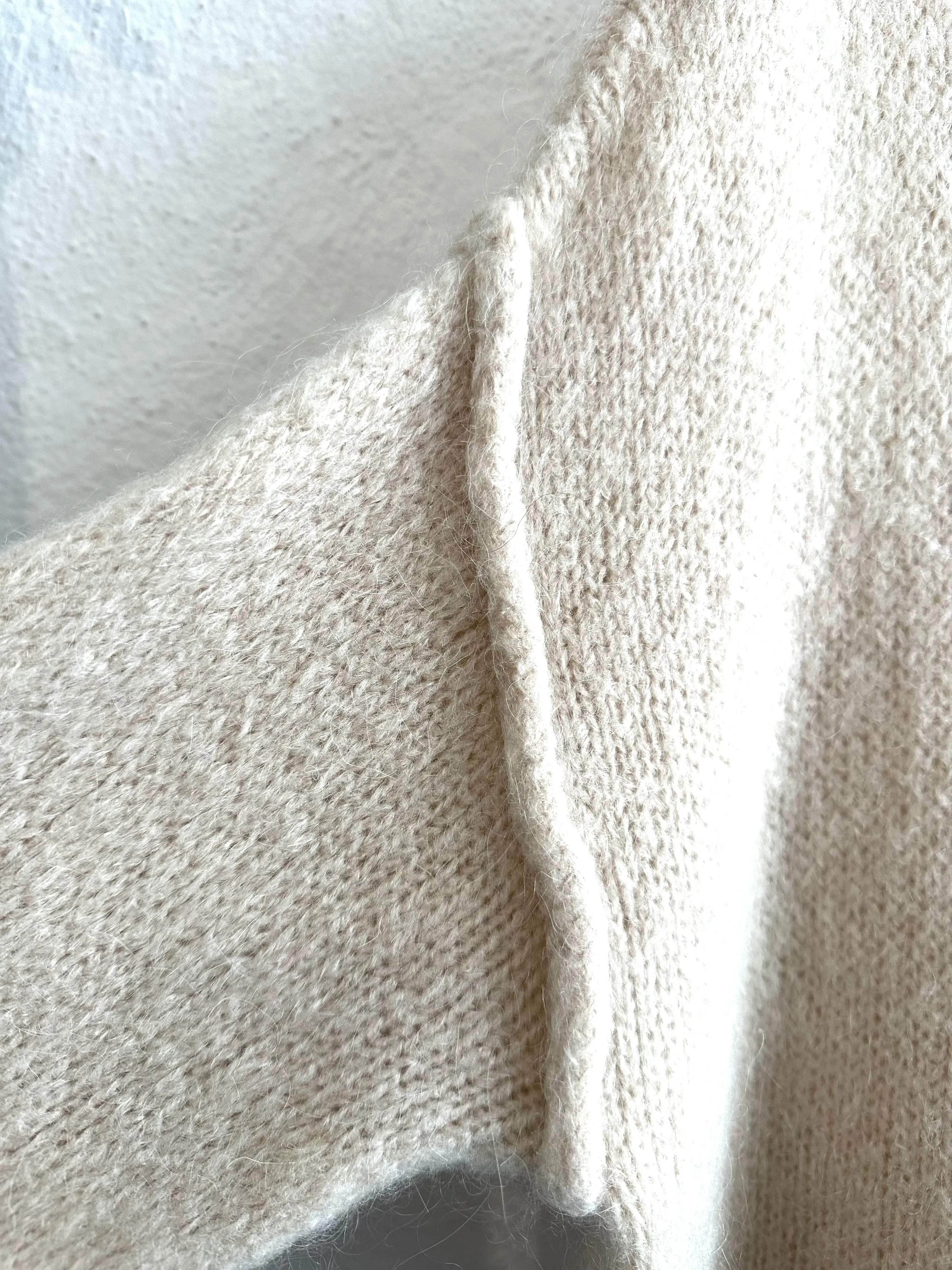 Abi Knit Ecru