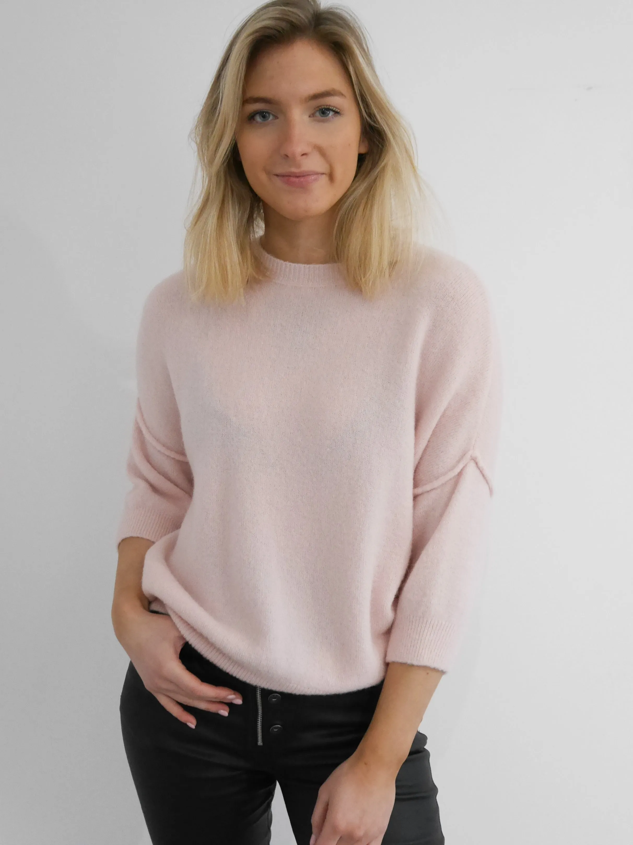 Abi Knit Soft Pink