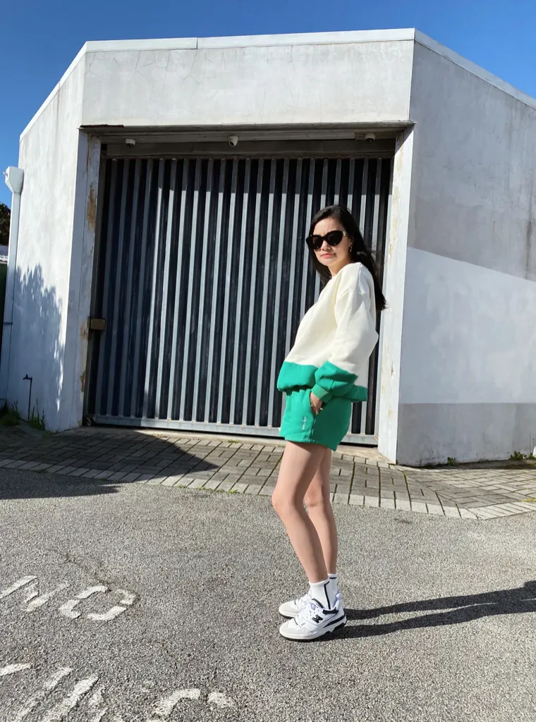 Adult Frankie Logo Shorts Green