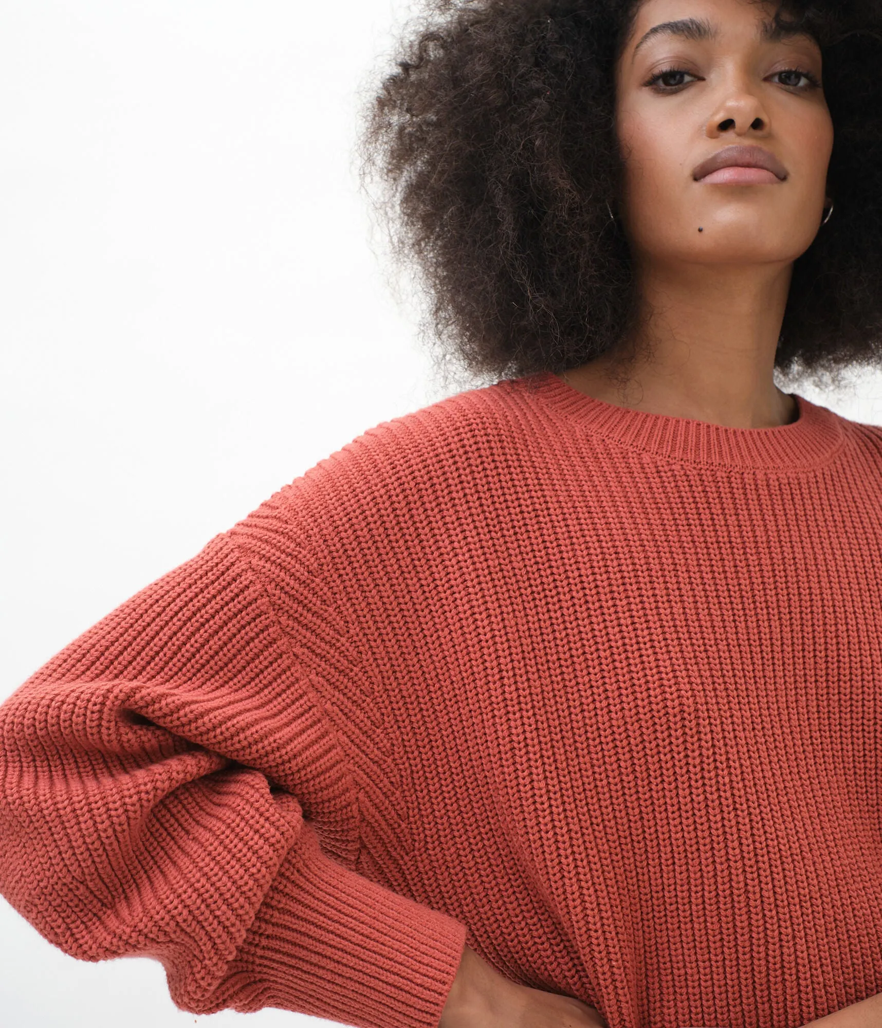 Aeropostale High-Low Crew Tunic Sweater