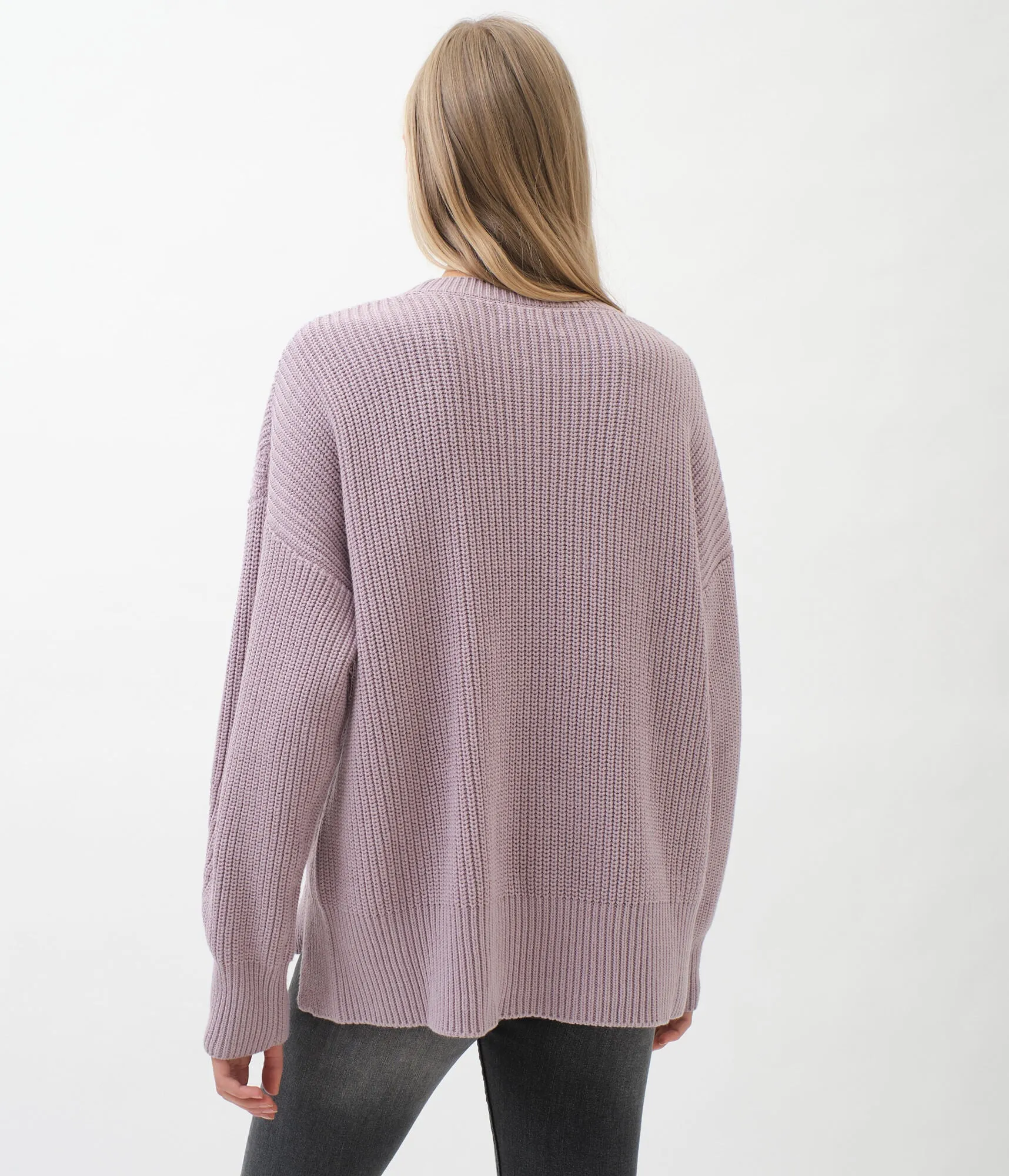 Aeropostale High-Low Crew Tunic Sweater