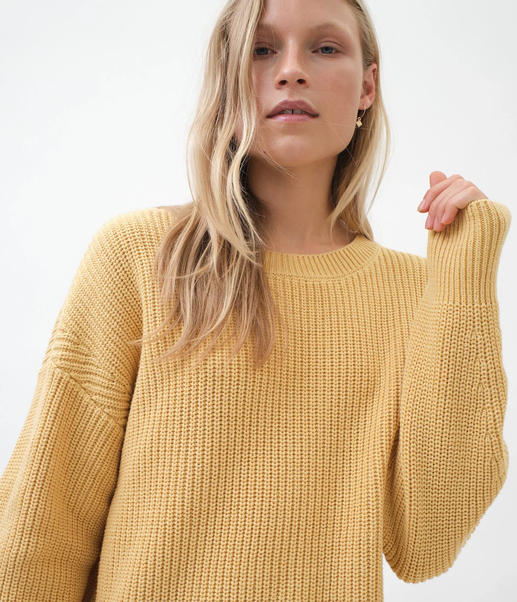 Aeropostale High-Low Crew Tunic Sweater