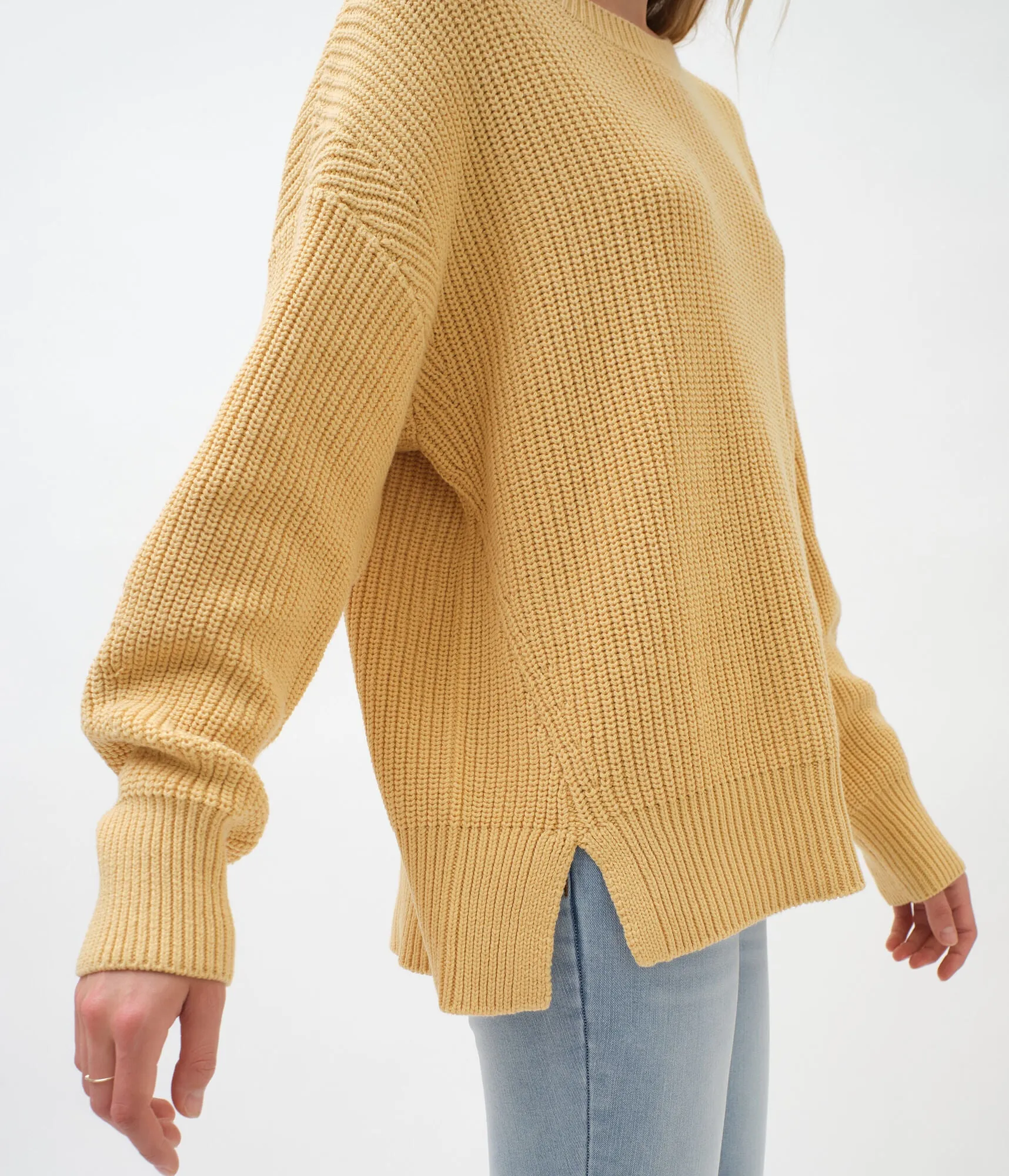 Aeropostale High-Low Crew Tunic Sweater