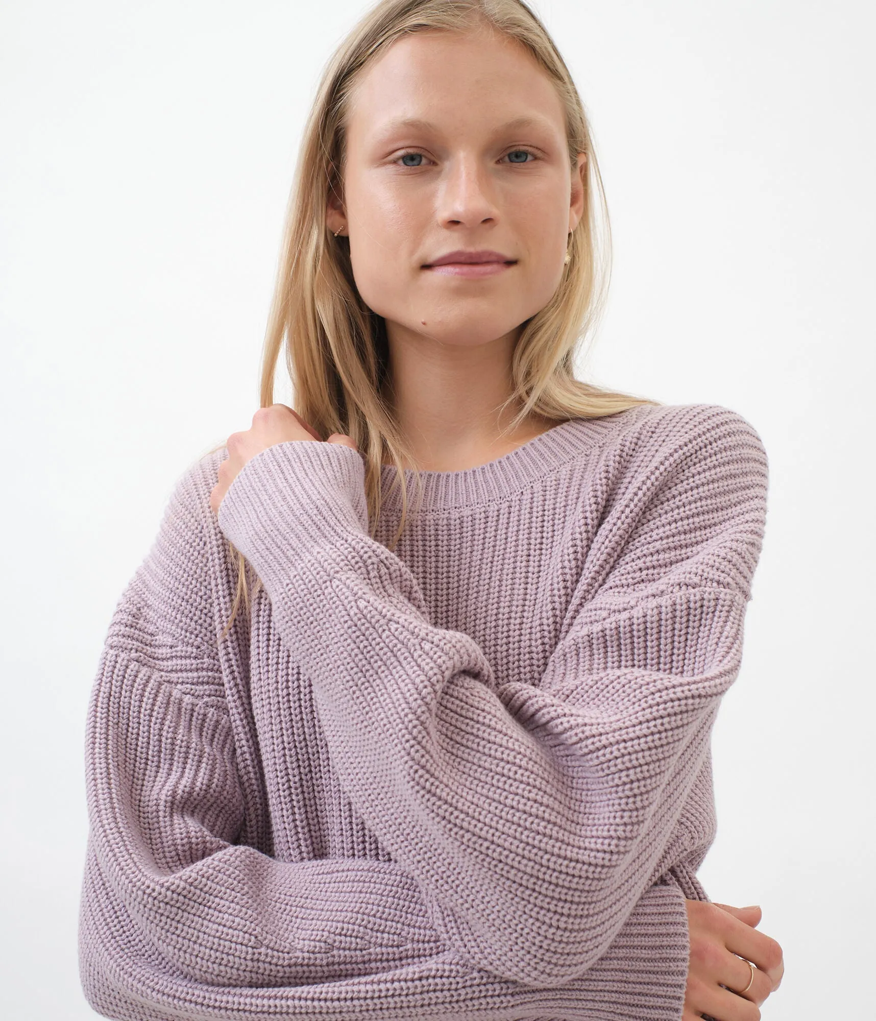 Aeropostale High-Low Crew Tunic Sweater
