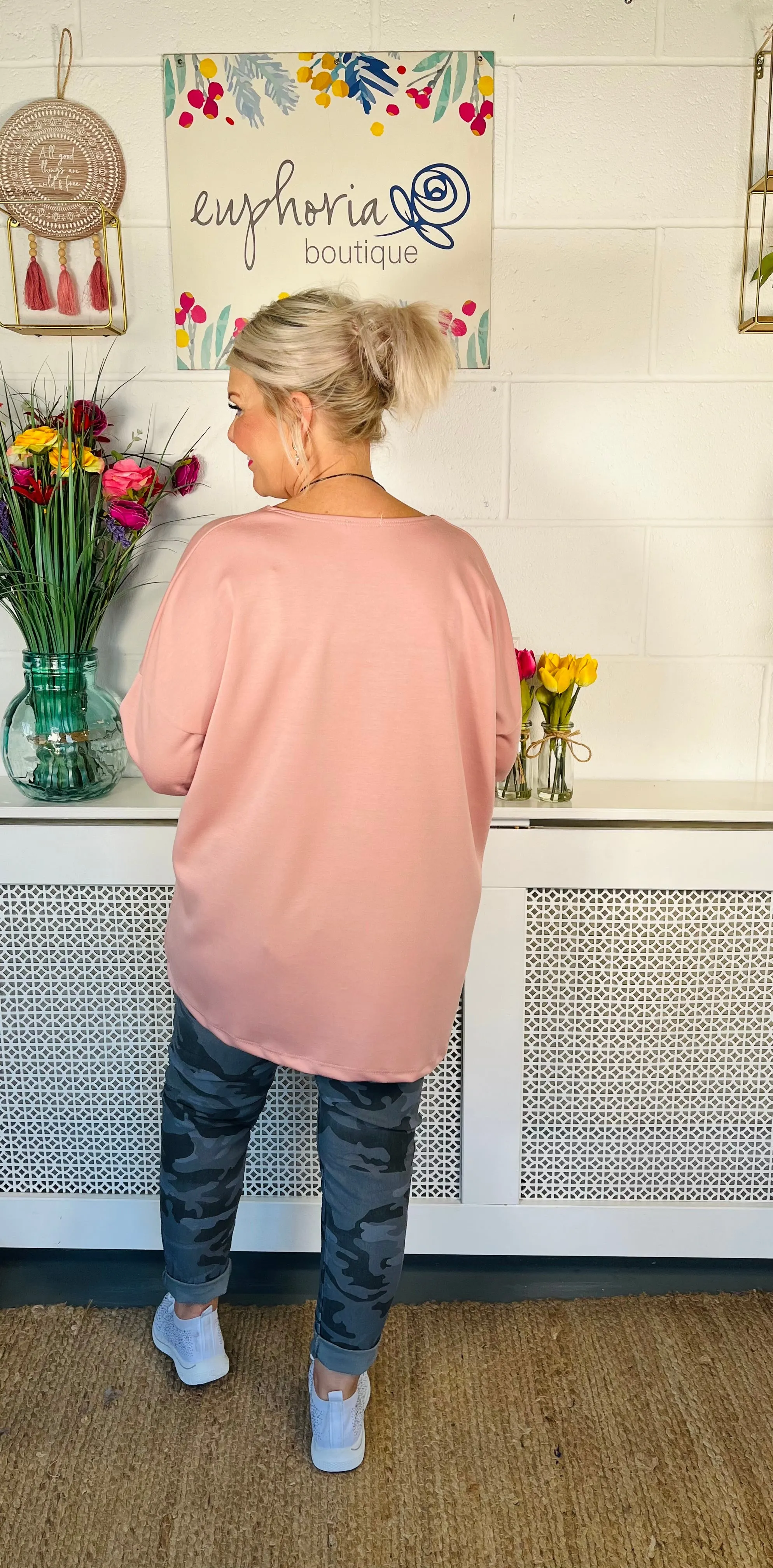 Amanda Super Soft Sweater - Baby Pink