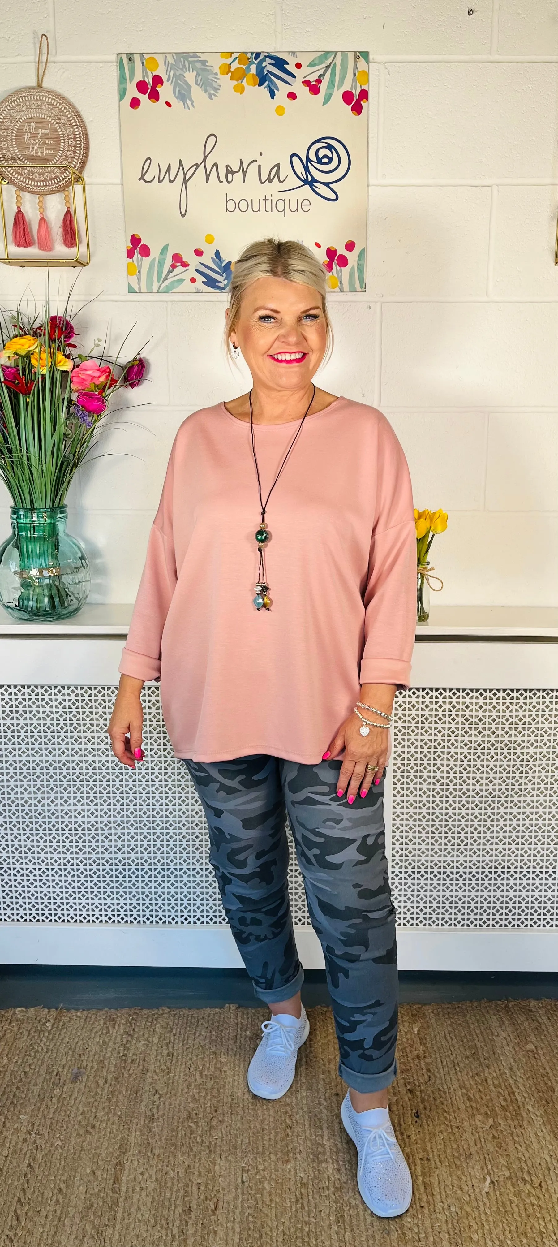 Amanda Super Soft Sweater - Baby Pink
