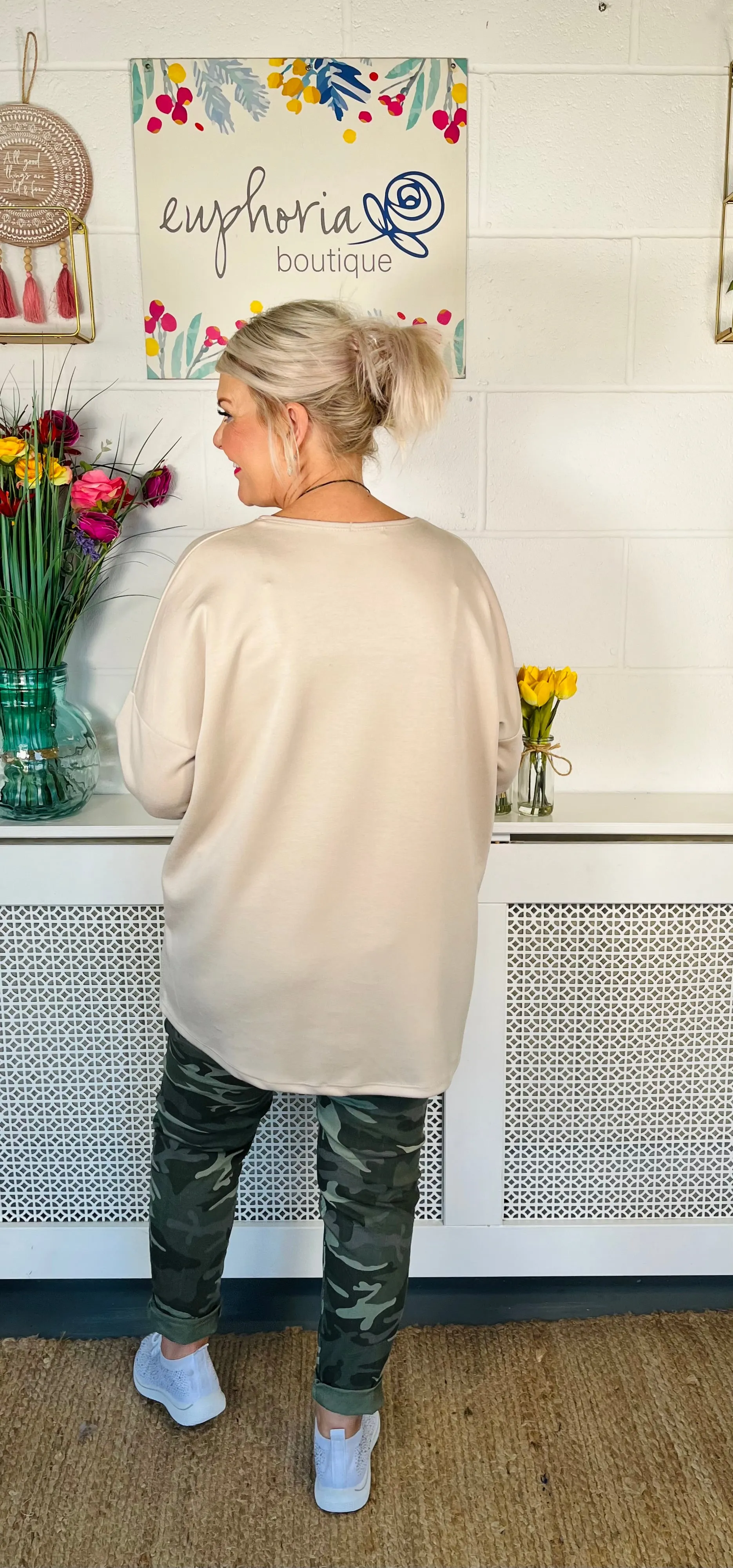 Amanda Super Soft Sweater - Natural