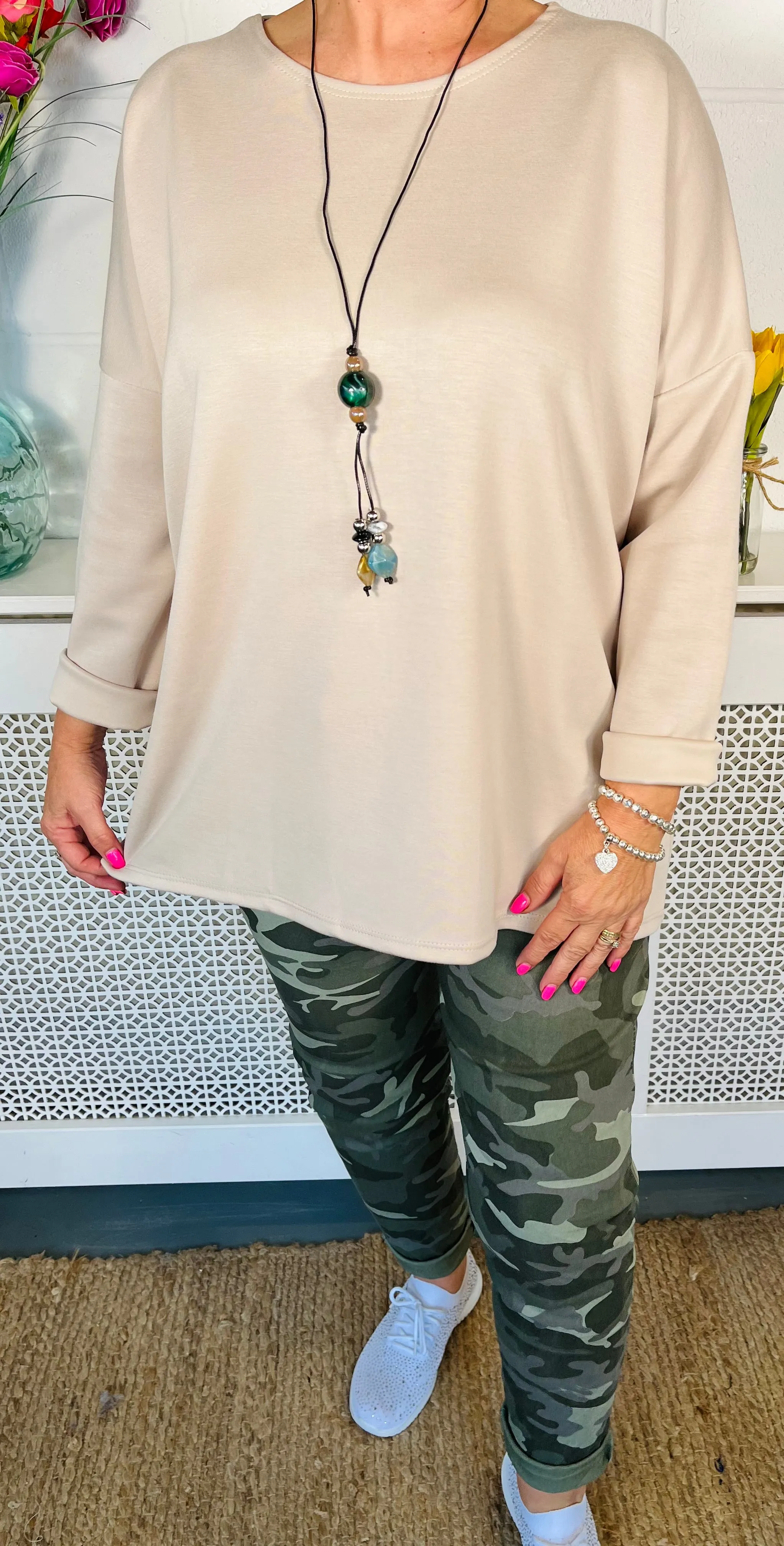 Amanda Super Soft Sweater - Natural