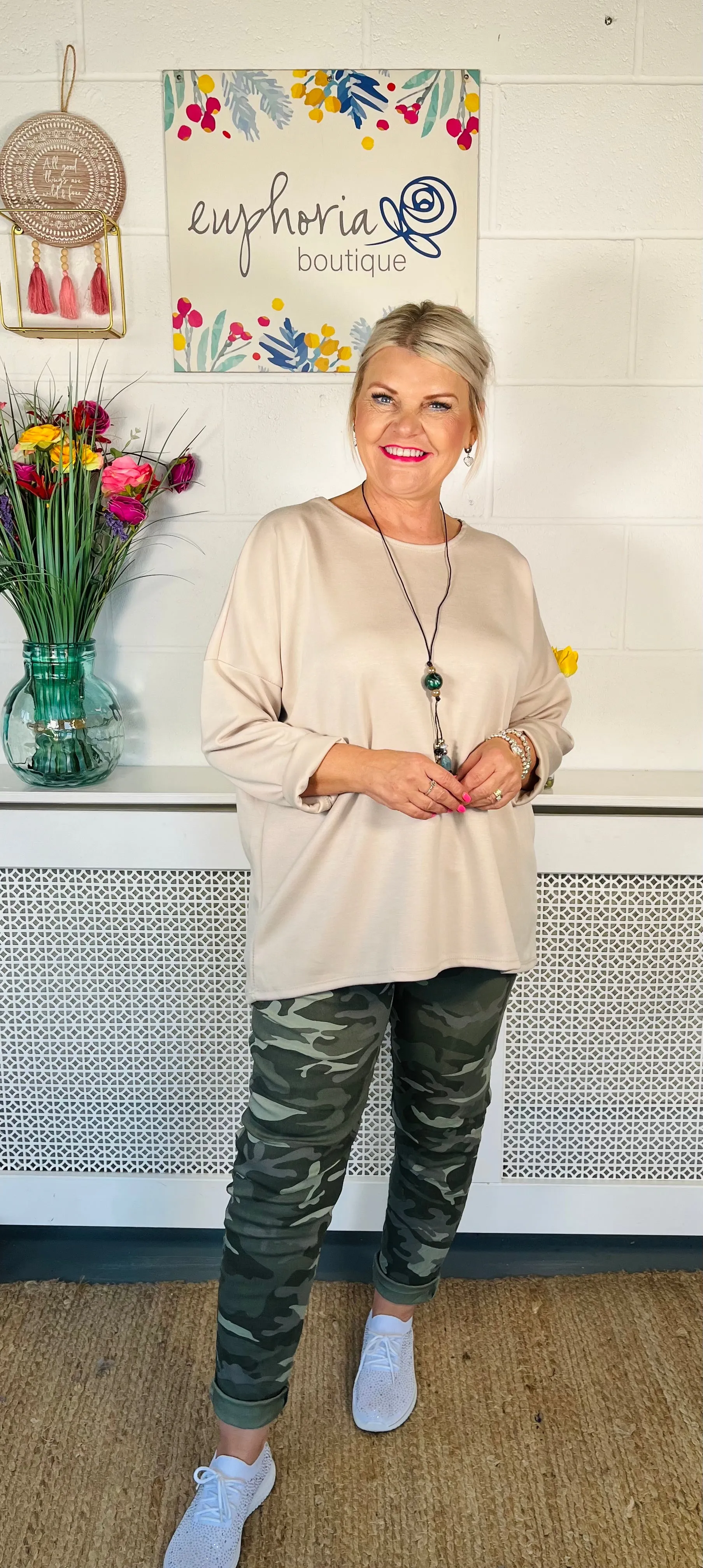 Amanda Super Soft Sweater - Natural