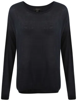 Amara Reya Wisteria blue lightweight jumper