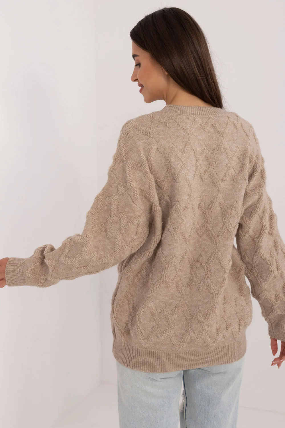 beige - Jumper model 199641 AT