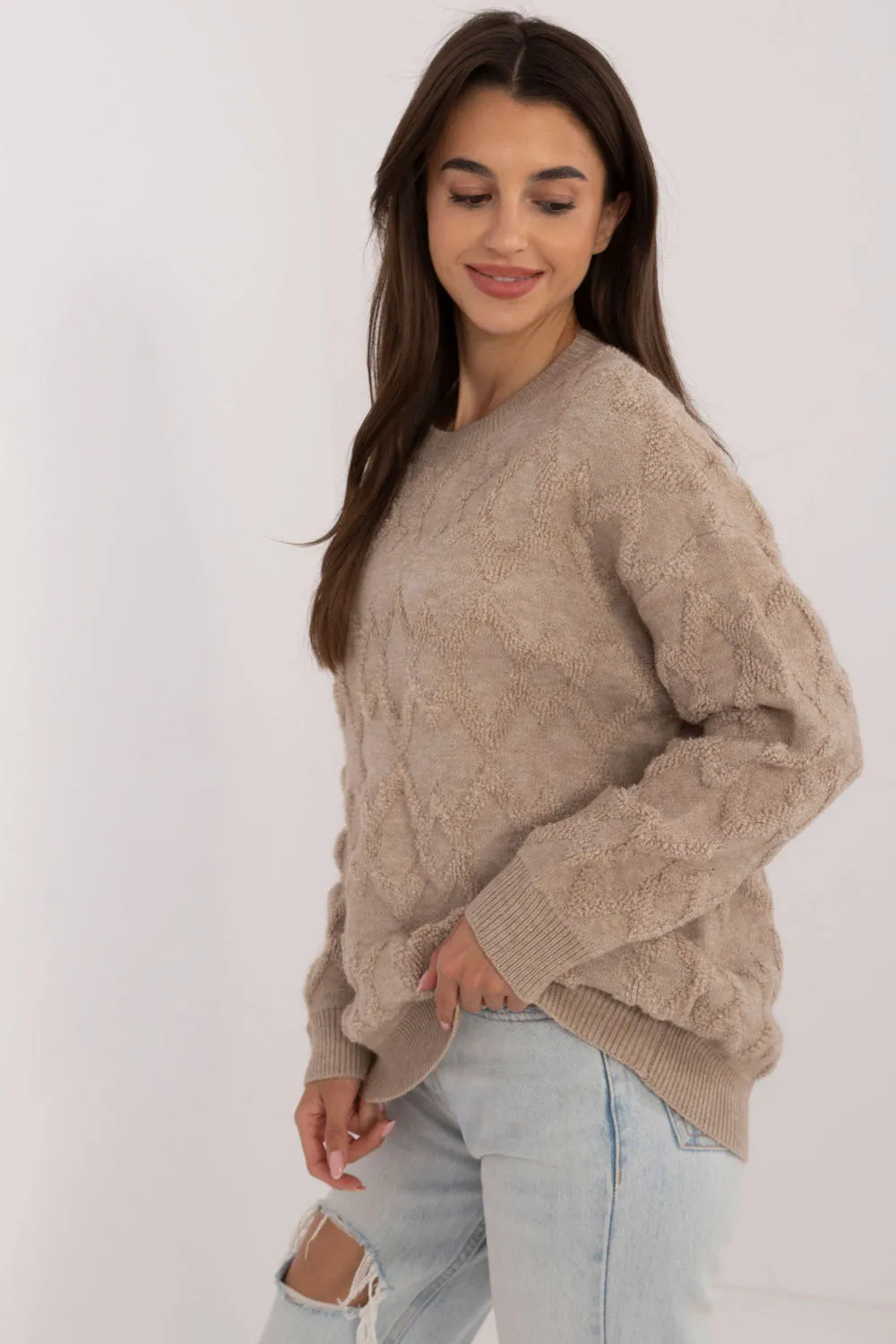 beige - Jumper model 199641 AT