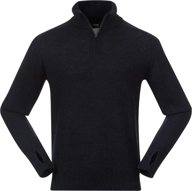 Bergans Men&#x27;s Ulriken Light Merino Jumper Navy Blue | Buy Bergans Men&#x27;s Ulriken Light Merino Jumper Navy Blue here | Outnorth