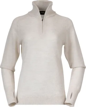 Bergans Women&#x27;s Ulriken Light Merino Jumper  Vanilla White | Buy Bergans Women&#x27;s Ulriken Light Merino Jumper  Vanilla White here | Outnorth