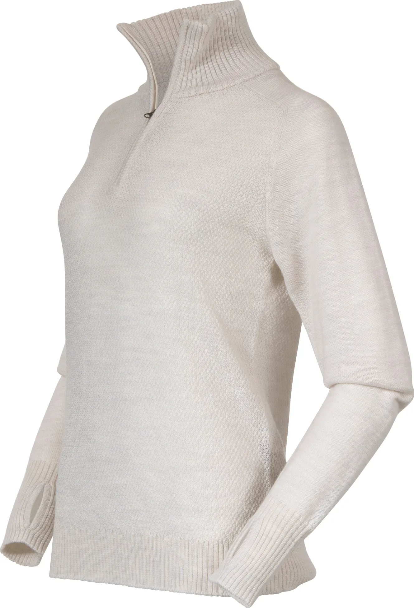 Bergans Women&#x27;s Ulriken Light Merino Jumper  Vanilla White | Buy Bergans Women&#x27;s Ulriken Light Merino Jumper  Vanilla White here | Outnorth