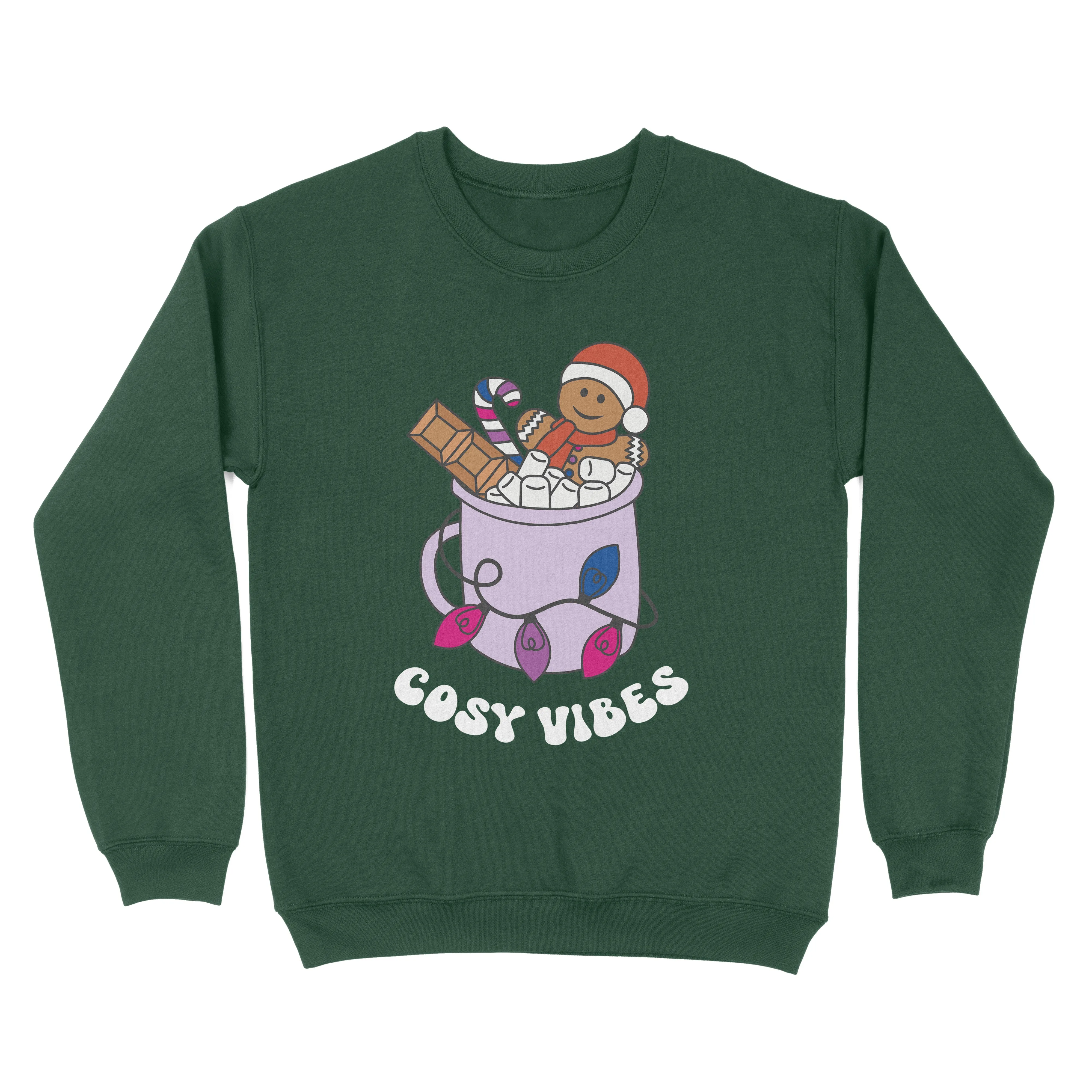 Bisexual Cosy Vibes Subtle Pride Christmas Jumper