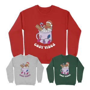 Bisexual Cosy Vibes Subtle Pride Christmas Jumper