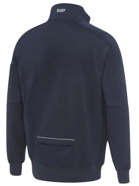 Bisley Work Fleece 1/4 Zip c/w Sherpa Lining BK6924