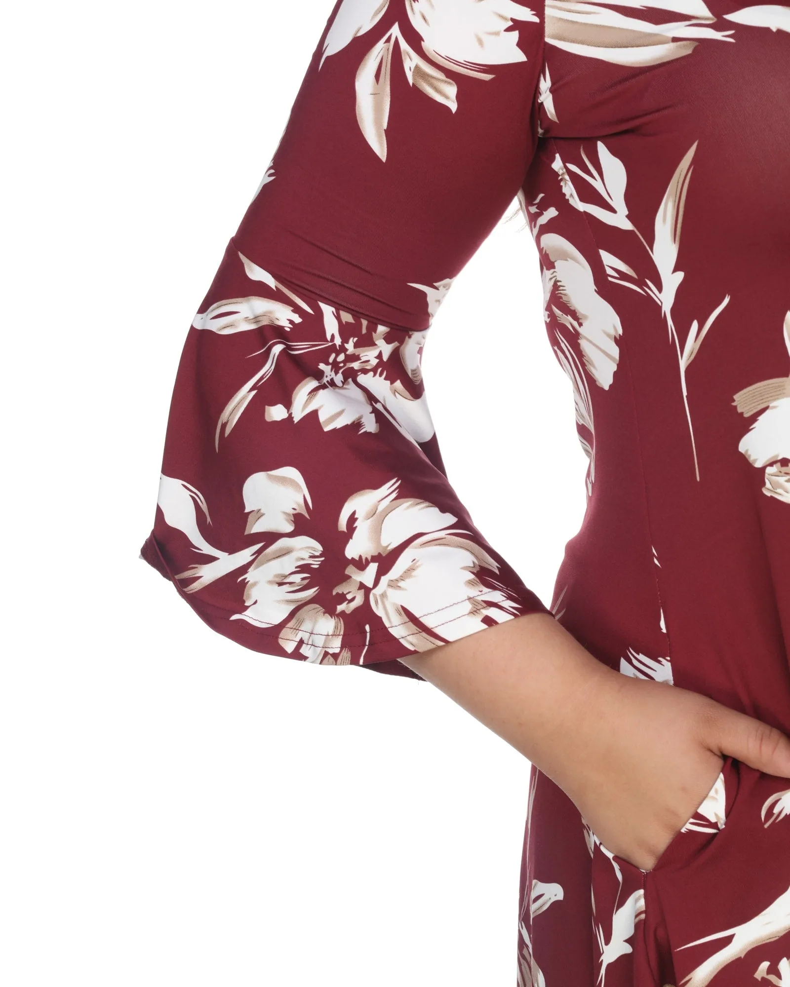 Blanche Tunic Top | Red