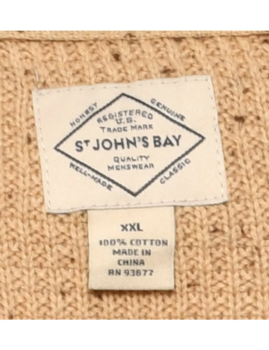 Brown St John's Bay Jumper - XXL