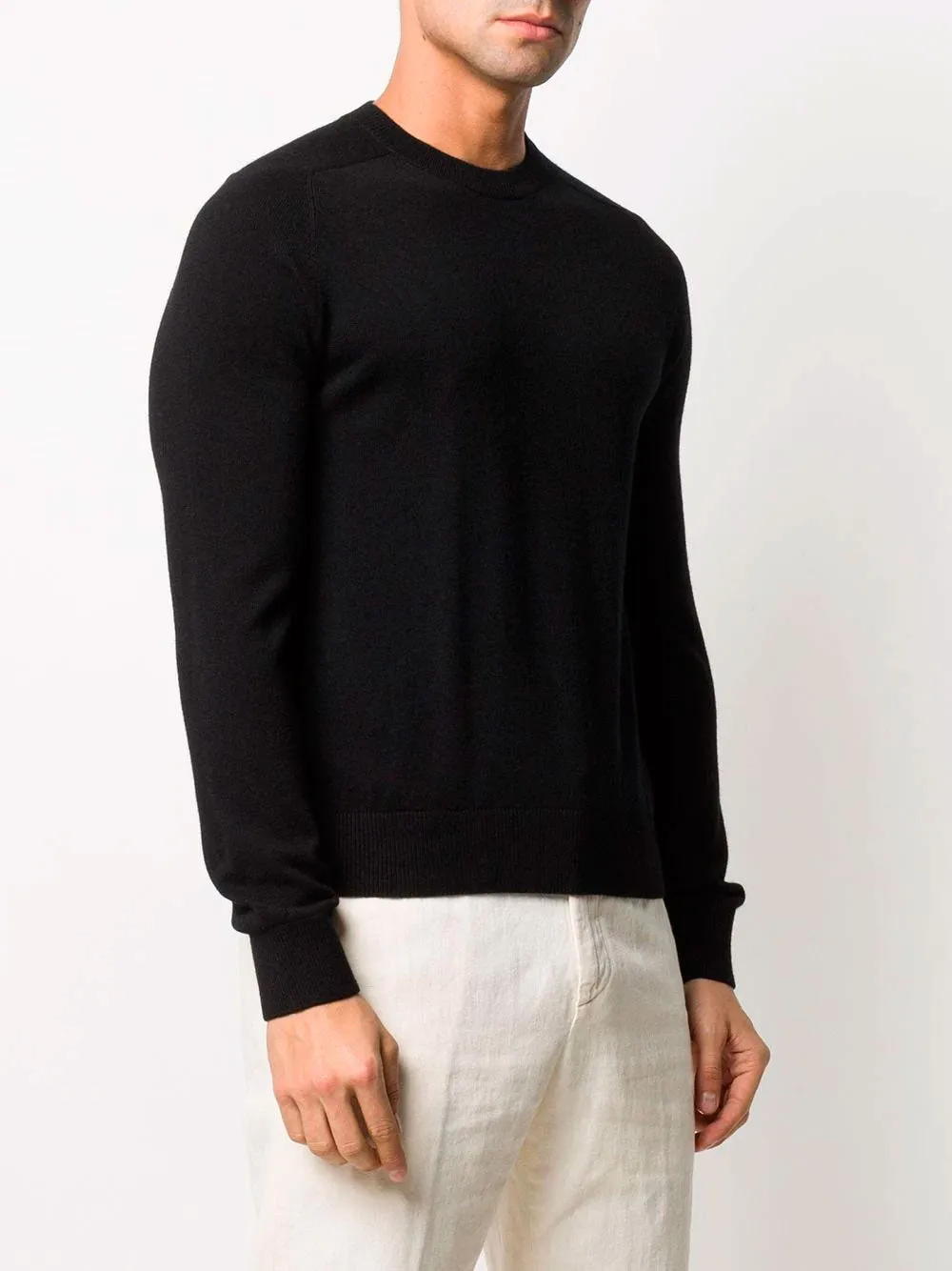 Cashmere crew neck jumper