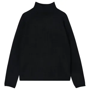 Cashmere Winter Sweat in Black
