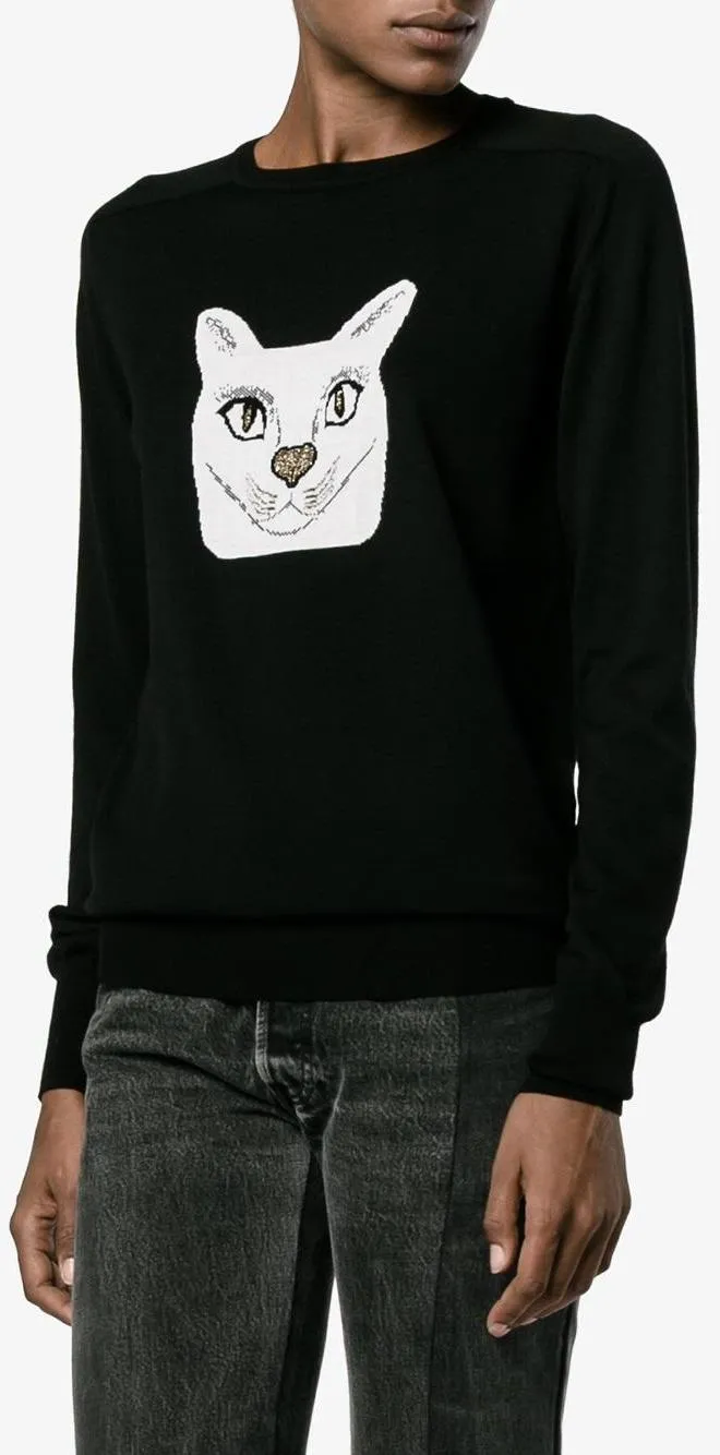 Cat Intarsia Jumper