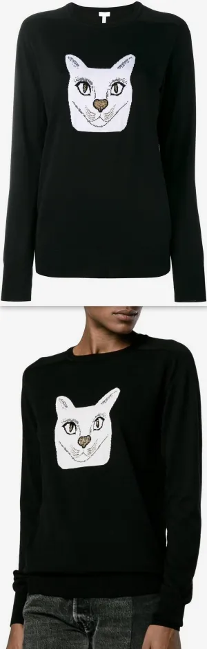 Cat Intarsia Jumper