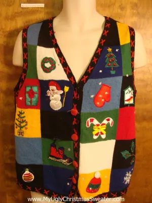 Christmas Spirit Funny Christmas Sweater Vest