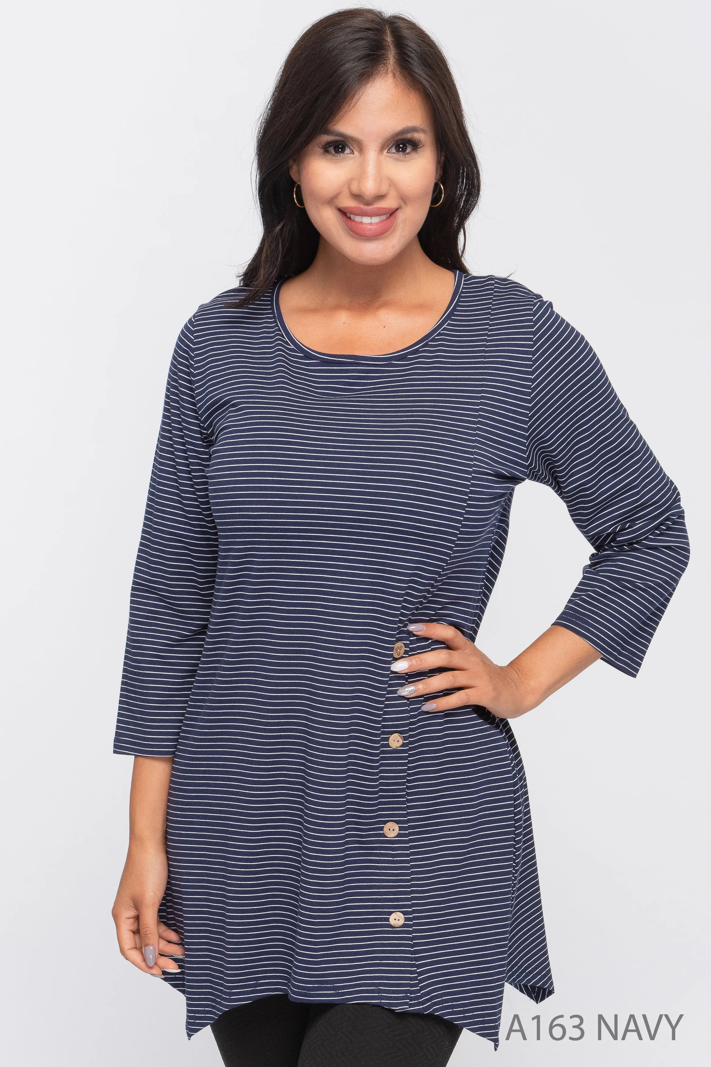 Creation Top/Tunic - Striped - A163