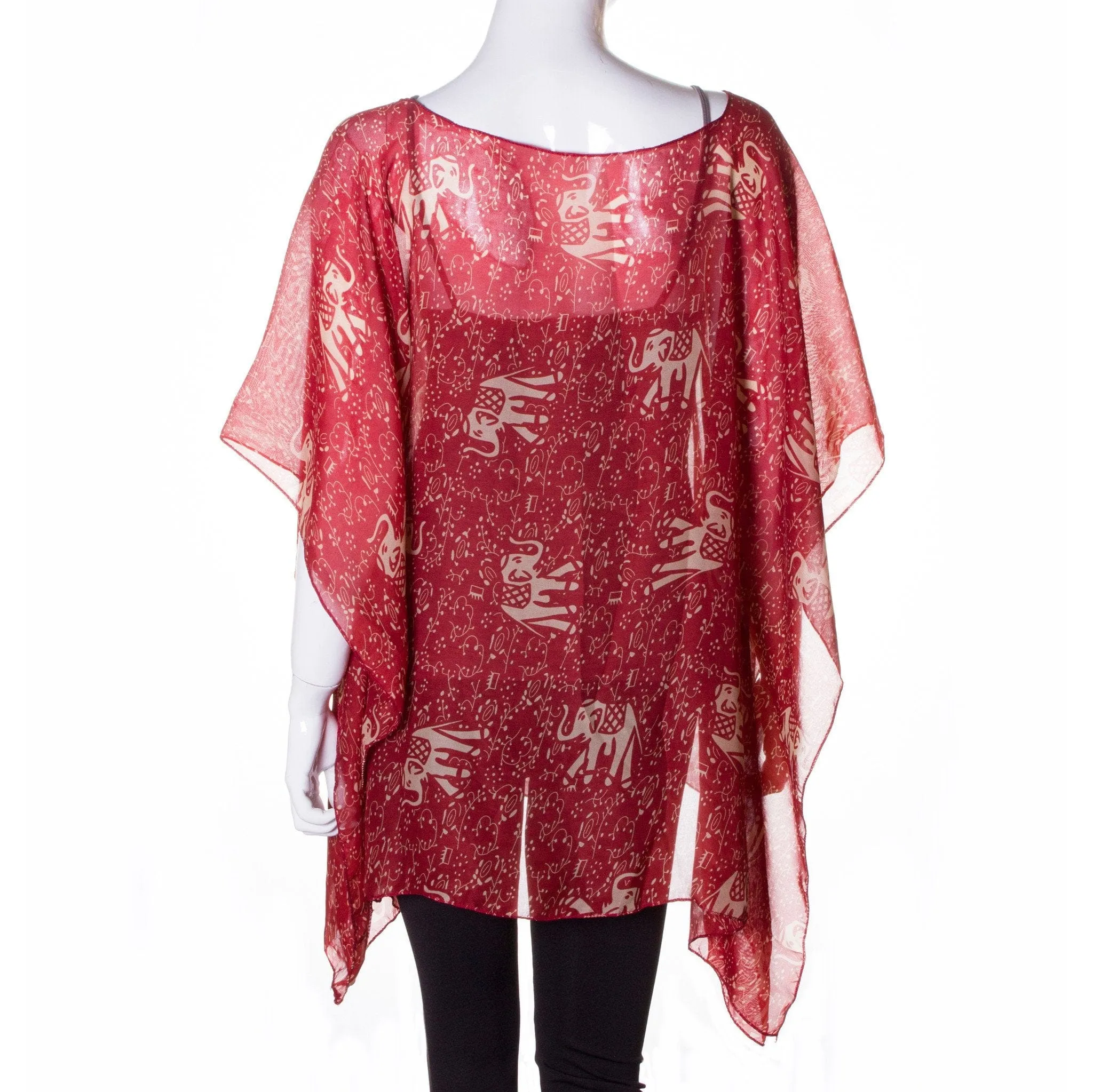 Crimson Elephant Tunic