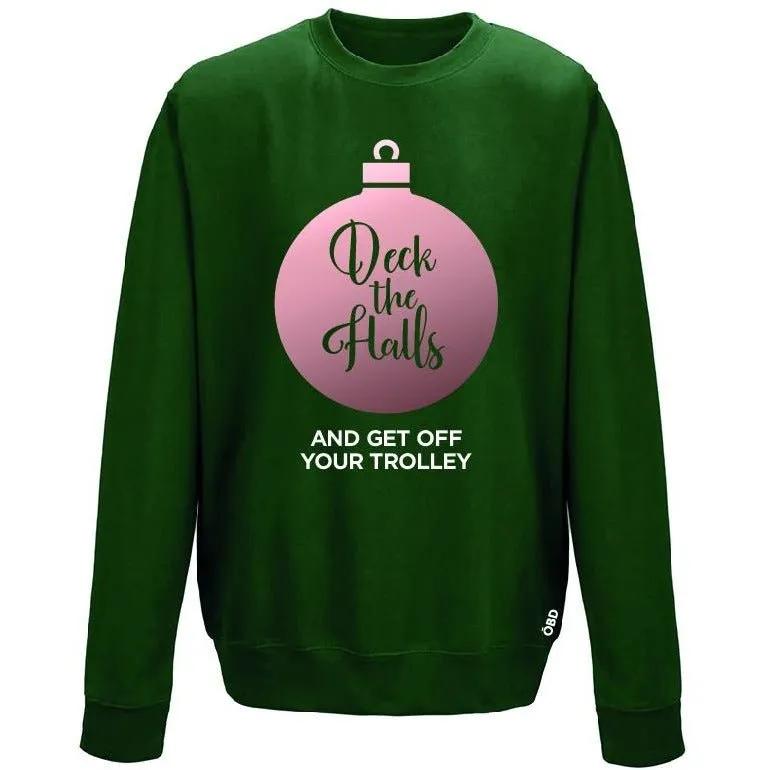 Deck The Halls - Unisex Christmas Jumper