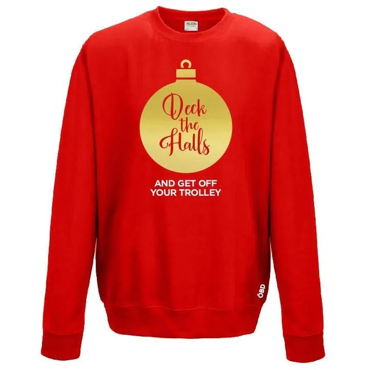 Deck The Halls - Unisex Christmas Jumper
