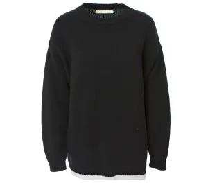 DIAGONALS PULL BLACK