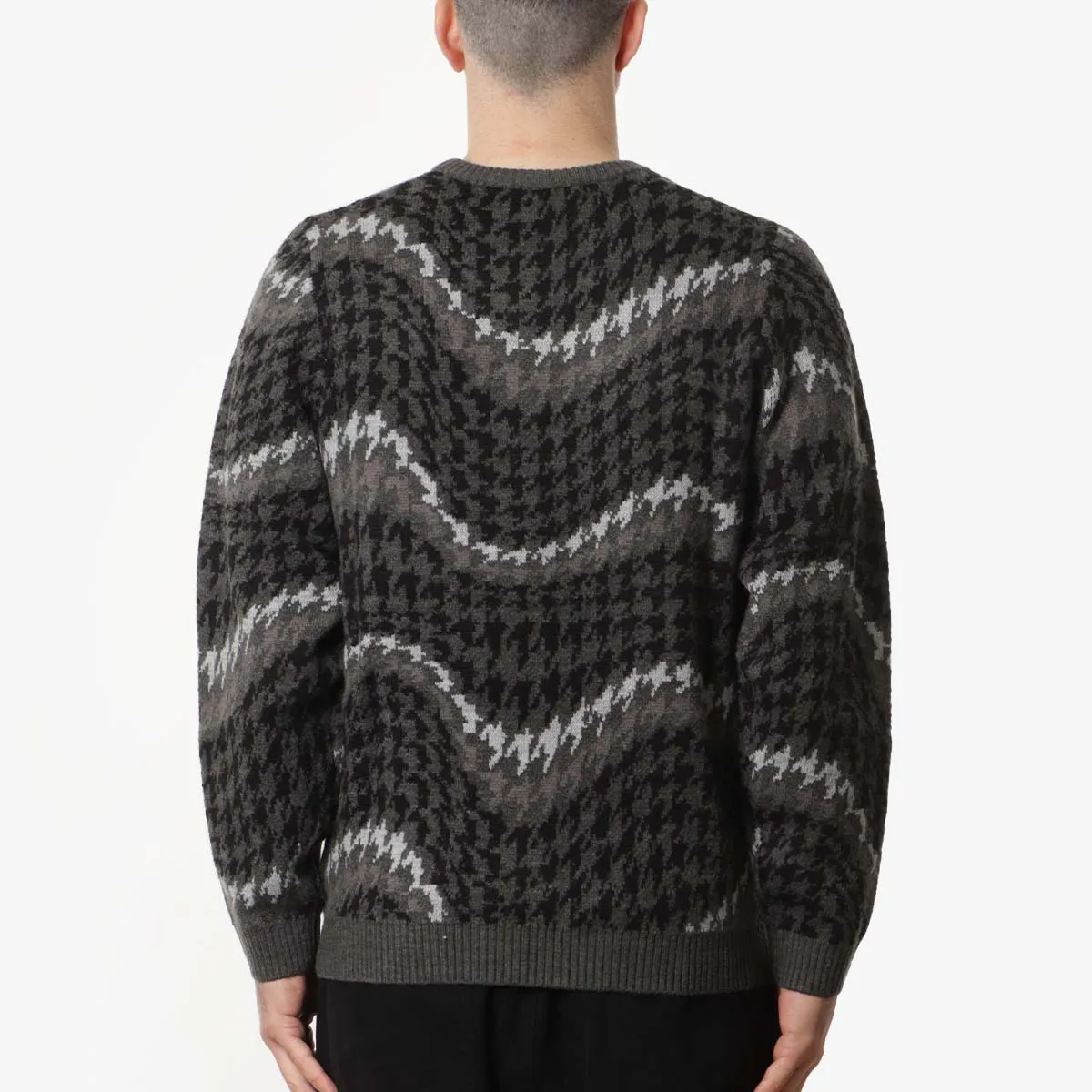 Dime Houndstooth Knit Jumper