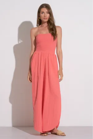 Elan Strapless Smocked Jumper