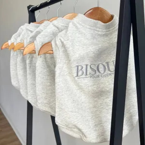 ESSENTIAL DOG SWEATSHIRT | WHITE MARLE