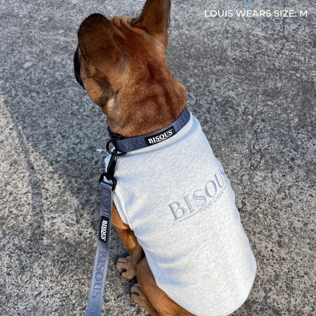 ESSENTIAL DOG SWEATSHIRT | WHITE MARLE