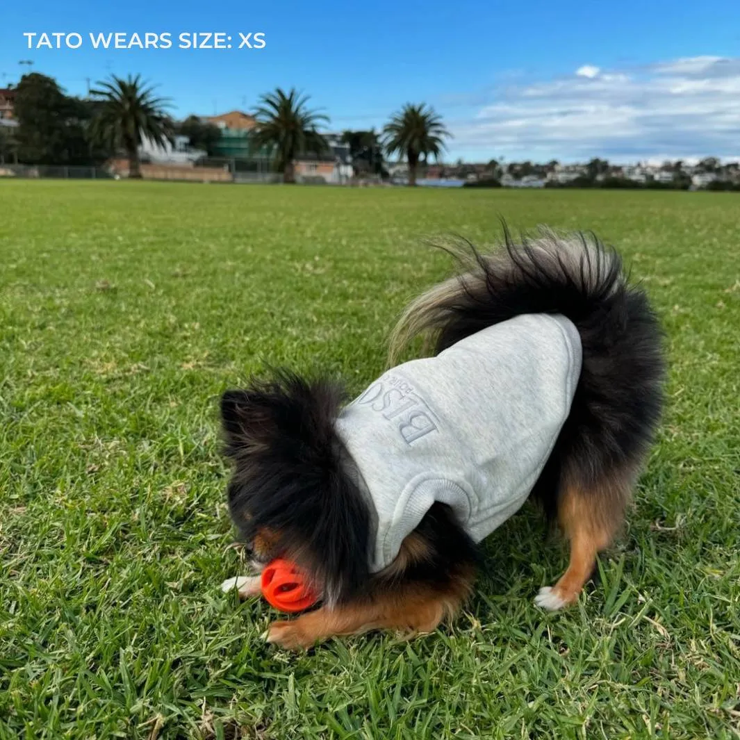ESSENTIAL DOG SWEATSHIRT | WHITE MARLE