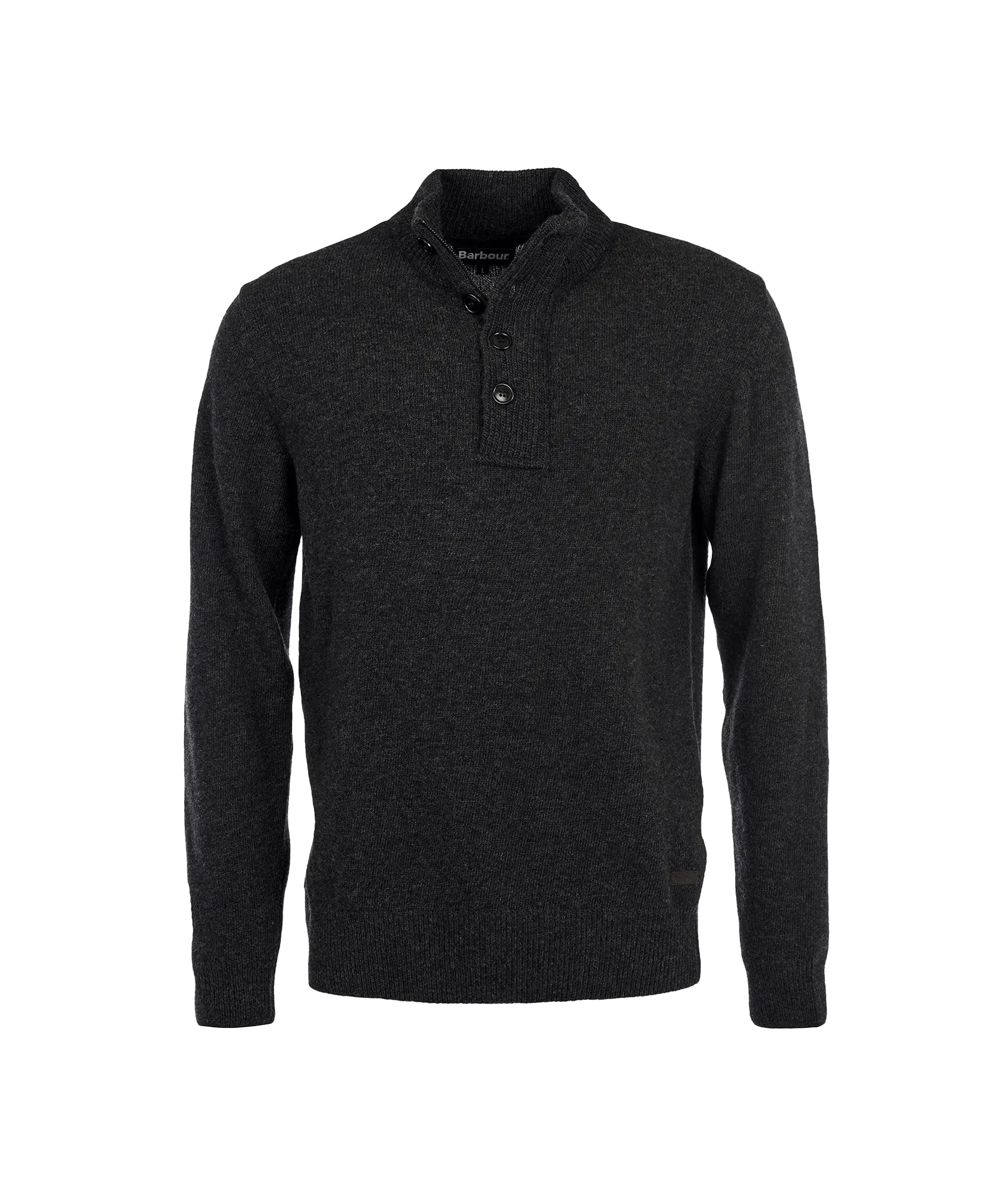Essential Elbow Patch Jumper - Grey