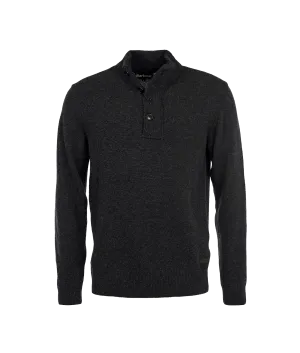 Essential Elbow Patch Jumper - Grey