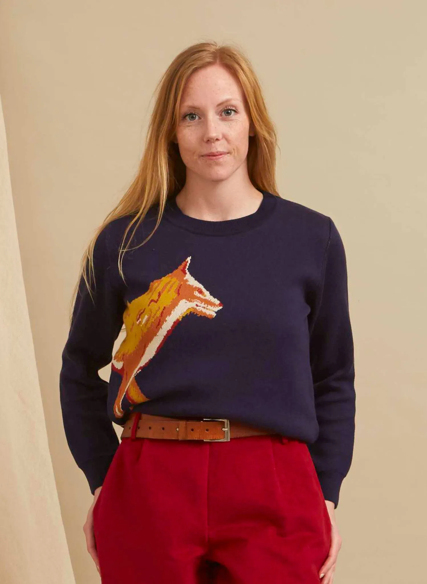 Esther Long - Navy Fox Jumper